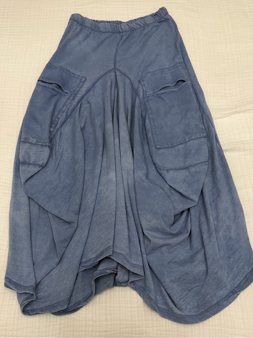 Tempo Paris washed cotton bubble skirt